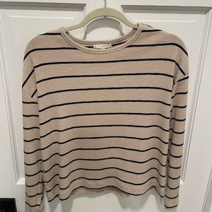 Z Supply Long Sleeve Striped Tee